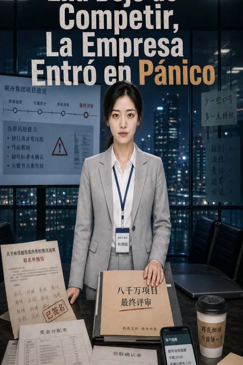 Pôster de Ela Parou de Correr, a Empresa Entrou em Pânico