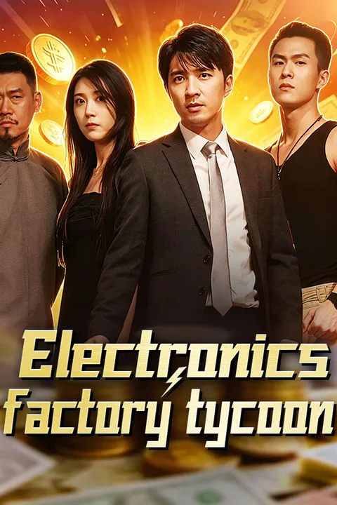 Electronics factory tycoon poster