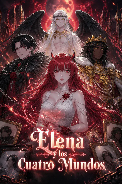 Póster de (Doblado) Elena y los cuatro mundos