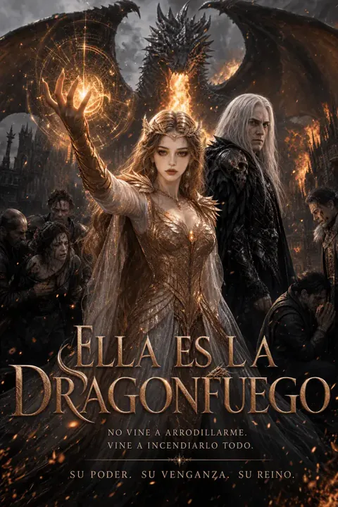 Póster de Ella es el Fuego del Dragón