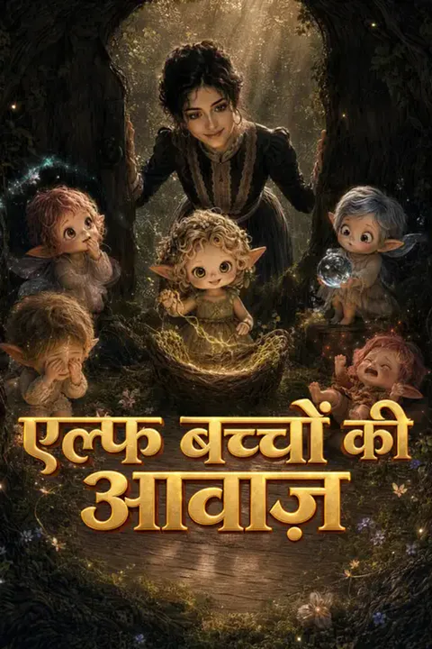 एल्फ बच्चों की आवाज़ का पोस्टर