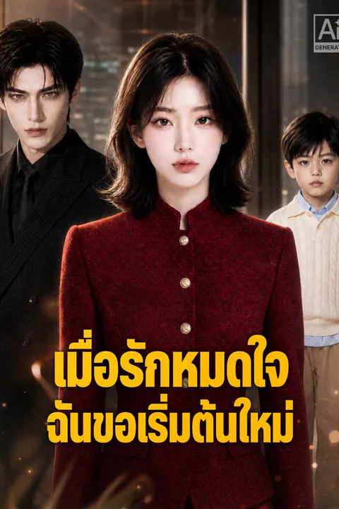 โปสเตอร์ เมื่อรักหมดใจ ฉันขอเริ่มต้นใหม่