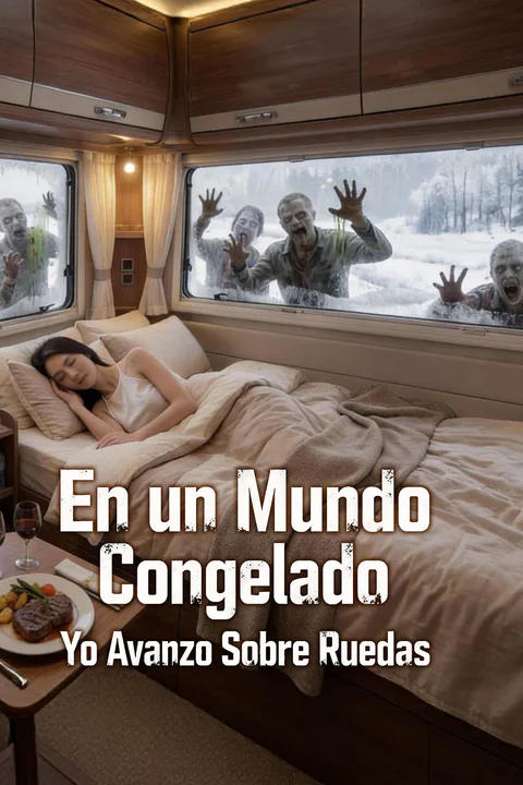 Póster de En un Mundo Congelado, Yo Avanzo Sobre Ruedas