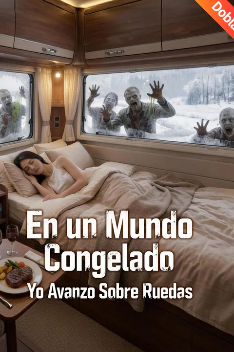 Póster de (Doblado) En un Mundo Congelado, Yo Avanzo Sobre Ruedas