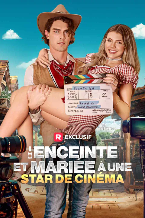 Affiche d’Enceinte et mariée à une star de cinéma