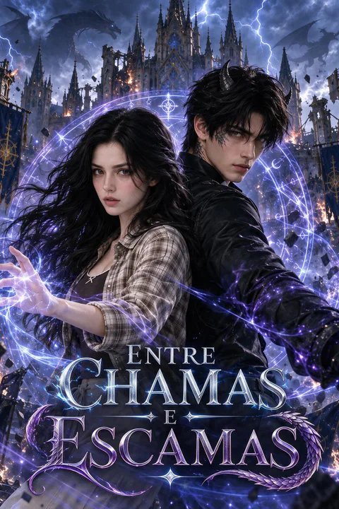 Pôster de Entre Chamas e Escamas