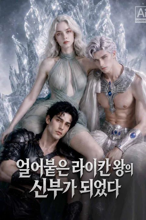 얼어붙은 라이칸 왕의 신부가 되었다 포스터
