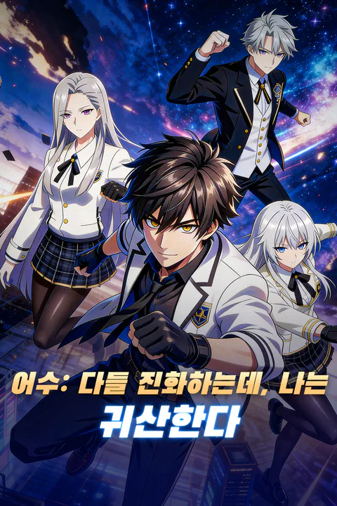 어수: 다들 진화하는데, 나는 귀산한다 포스터