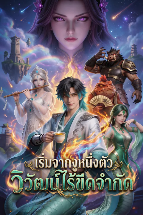 โปสเตอร์ เริ่มจากงูหนึ่งตัว วิวัฒน์ไร้ขีดจำกัด