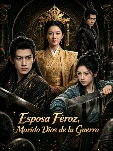 Póster de Esposa Feroz, Marido Dios de la Guerra