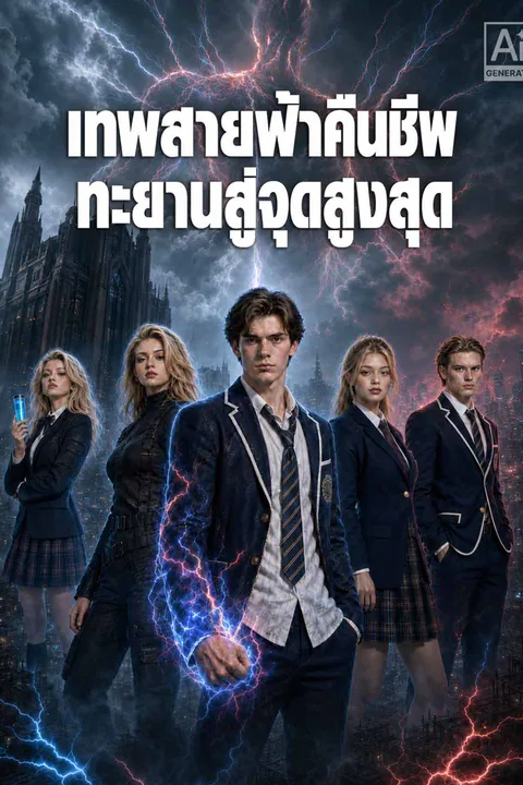 โปสเตอร์ เทพสายฟ้าคืนชีพ ทะยานสู่จุดสูงสุด