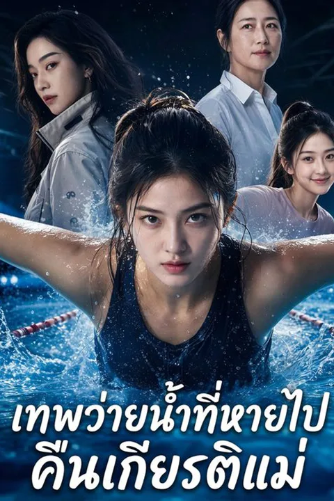 โปสเตอร์ เทพว่ายน้ำที่หายไป คืนเกียรติแม่