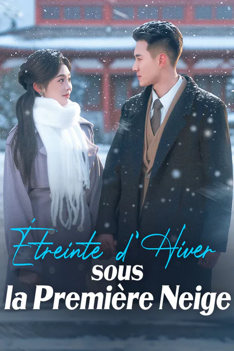 Affiche d’Étreinte d'Hiver sous la Première Neige