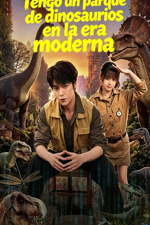 Pôster de Eu Tenho um Parque dos Dinossauros na Era Moderna