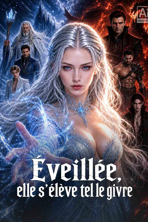 Affiche d’Éveillée, elle s'élève tel le givre