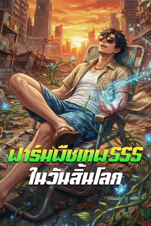 โปสเตอร์ ฟาร์มพืชเทพ SSS ในวันสิ้นโลก