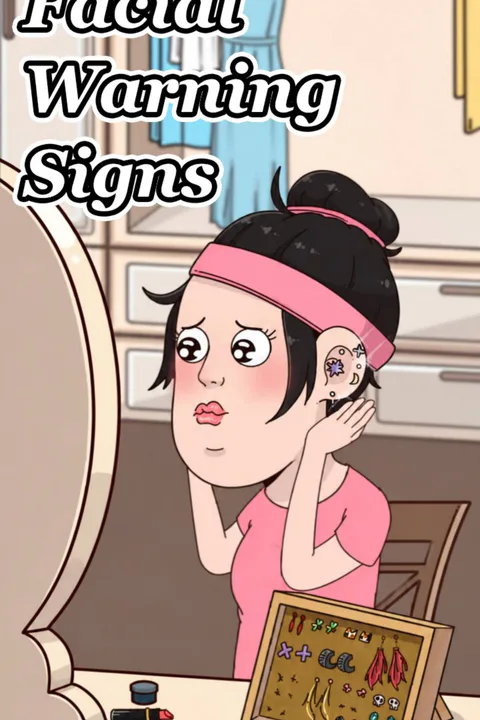 Facial Warning Signs poster