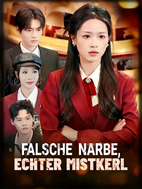 Poster von Falsche Narbe, echter Mistkerl