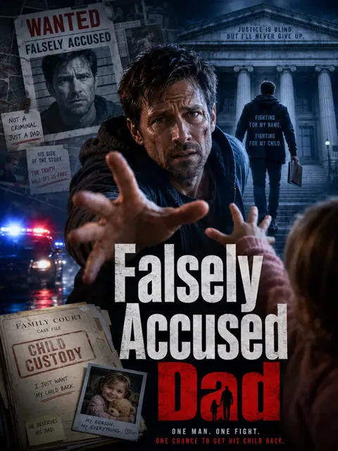 Falsely Accused Dad poster
