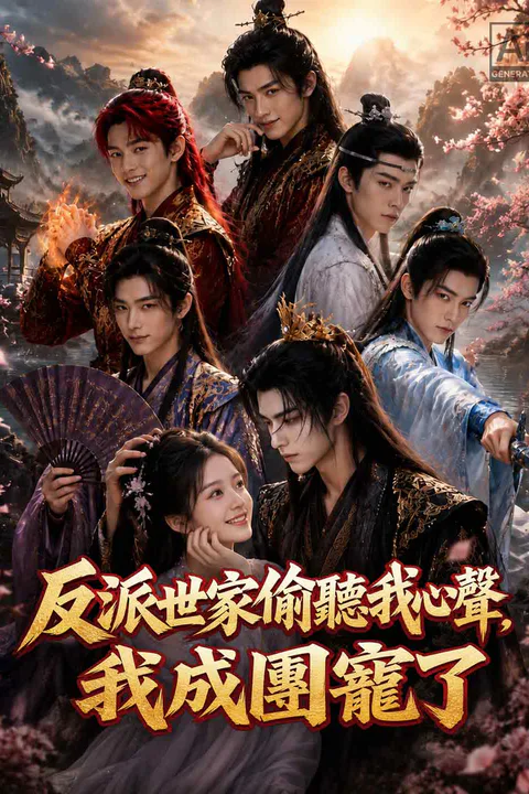 《反派世家偷聽我心聲，我成團寵了》海報