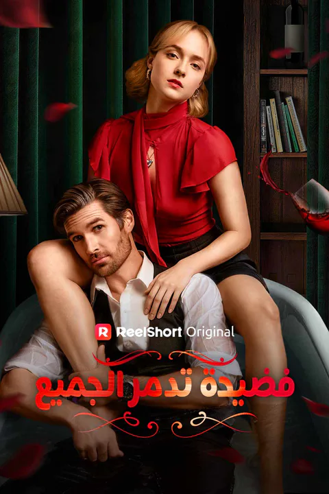 ملصق فضيحة تدمر الجميع
