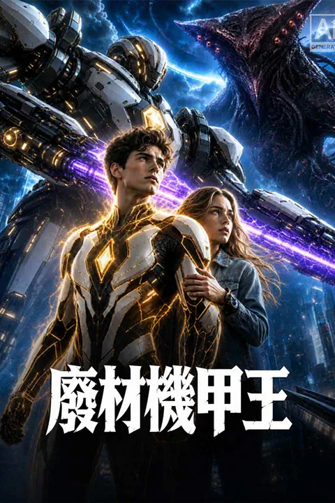《廢材機甲王》海報
