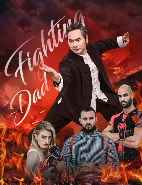 Fighting, Dad poster