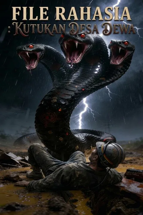 Poster File Rahasia: Kutukan Desa Dewa