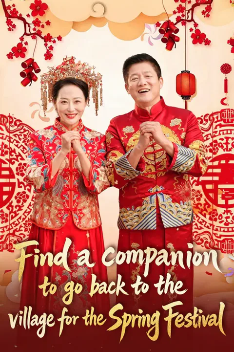 Find a companion to go back to the village for the Spring Festival poster