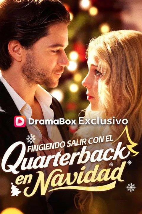 Póster de Fingiendo salir con el quarterback en Navidad