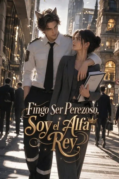 Póster de Fingo Ser Perezoso, Soy el Alfa Rey