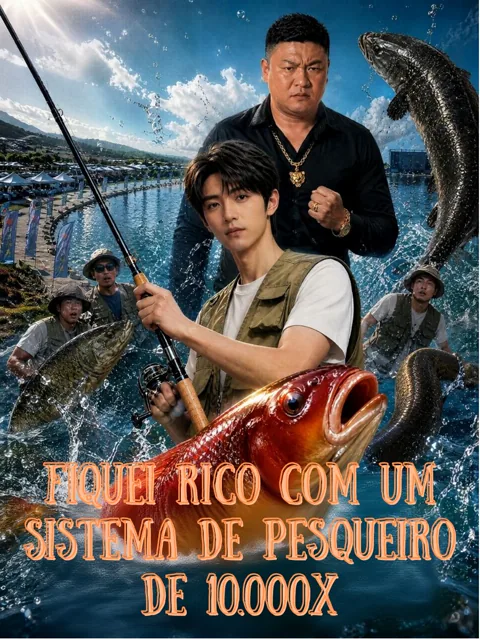 Pôster de Fiquei Rico com um Sistema de Pesqueiro de 10.000x