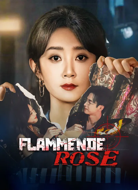 Poster von Flammende Rose