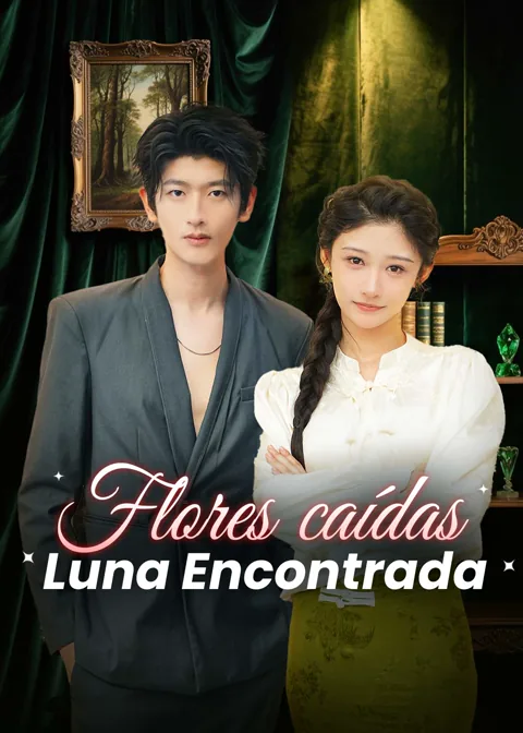Póster de Flores caídas, luna encontrada