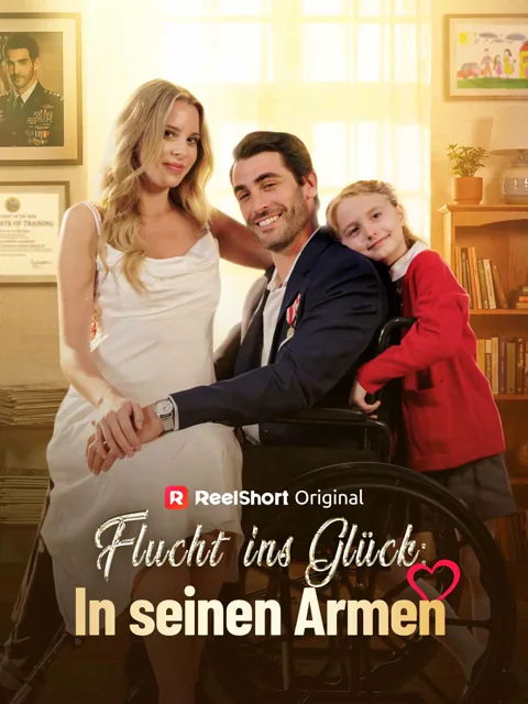Poster von Flucht ins Glück: In seinen Armen