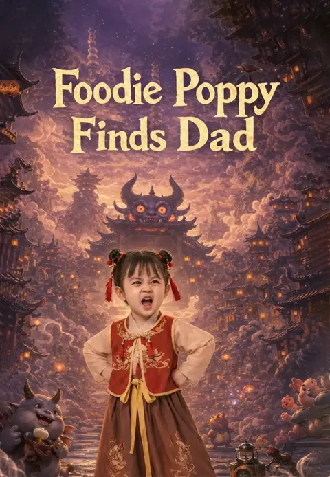 Foodie Poppy Finds Dad poster