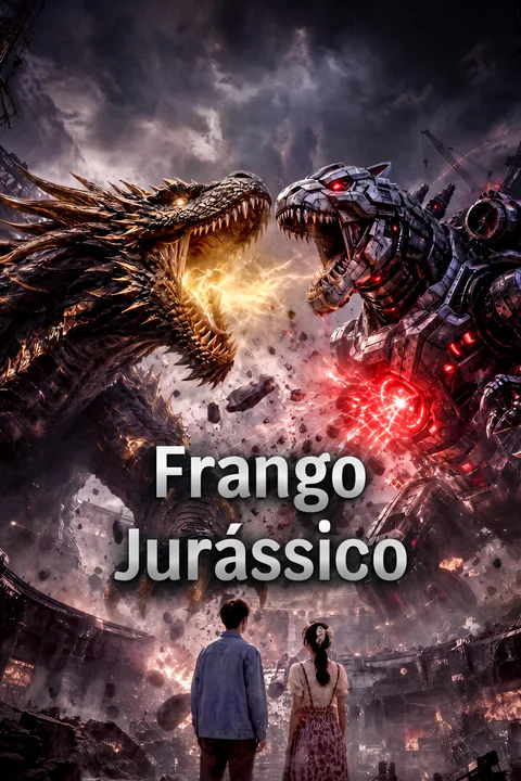 Pôster de Frango Jurássico