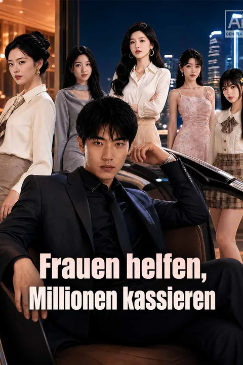 Poster von Frauen helfen, Millionen kassieren