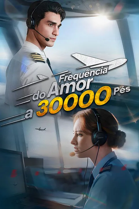 Pôster de Frequência do Amor a 30.000 Pés