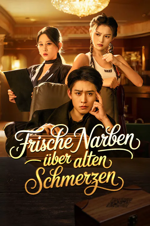 Poster von Frische Narben über alten Schmerzen