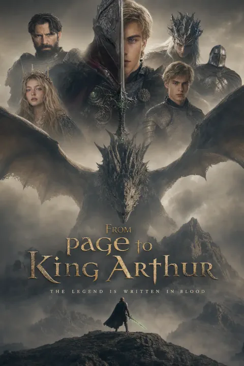 From page to king Arthur poster