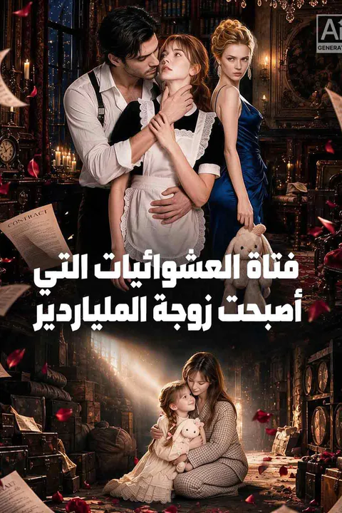 ملصق فتاة العشوائيات التي أصبحت زوجة الملياردير
