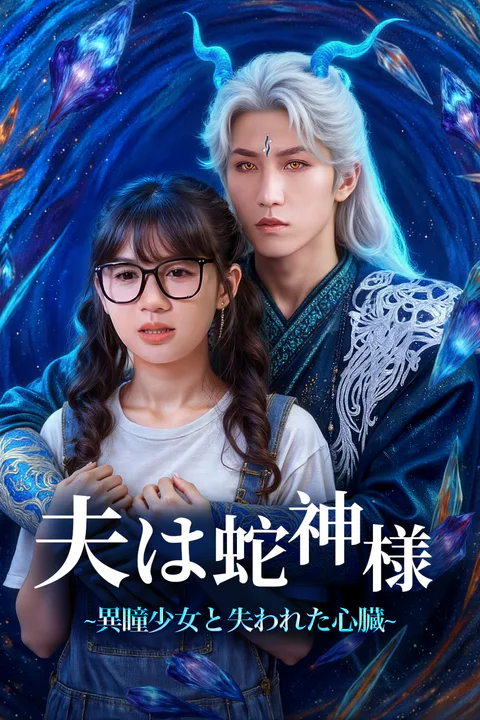 夫は蛇神様~異瞳少女と失われた心臓~のポスター