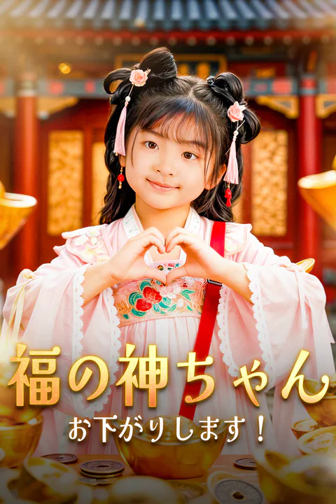 福の神ちゃん、お下がりします！のポスター