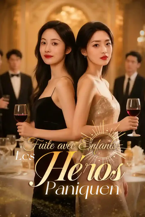Affiche de Fuite avec Enfants : Les Héros Paniquent