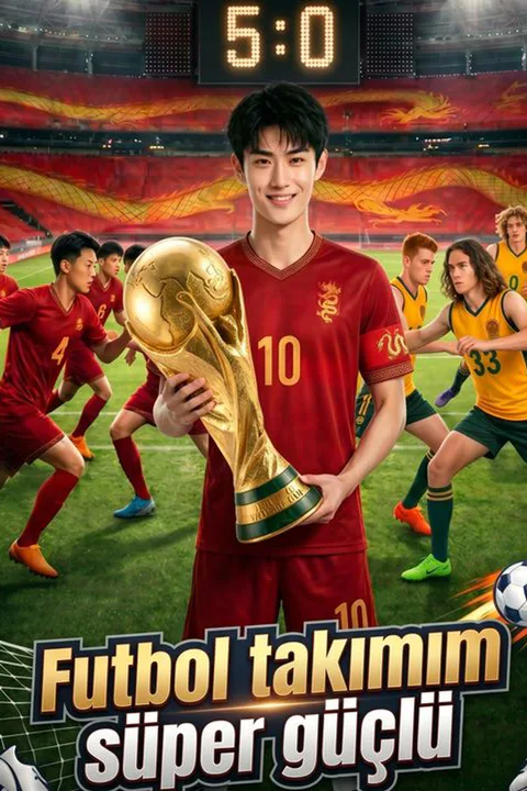 Futbol takımım süper güçlü afişi