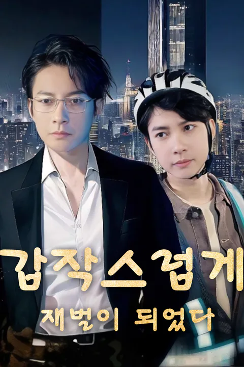 갑작스럽게 재벌이 되었다 포스터
