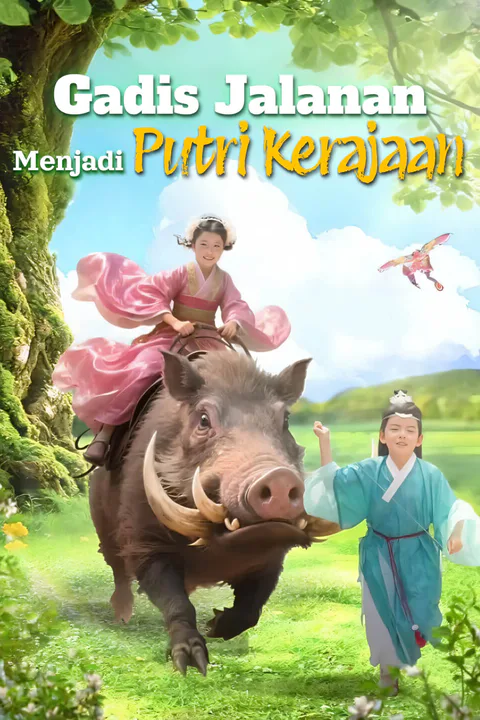 Poster Gadis Jalanan Menjadi Putri Kerajaan