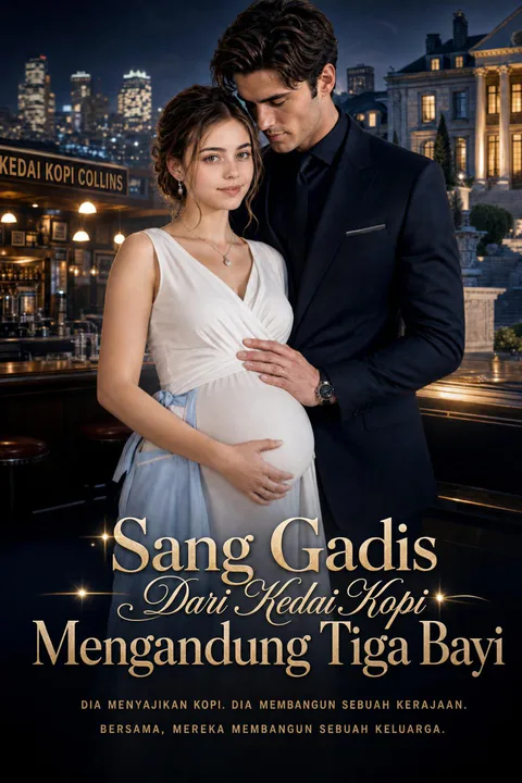 Poster Gadis Restoran yang Mengandung Tiga Anak Miliarder