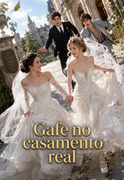 Pôster de Gafe no casamento real